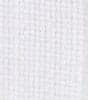 Solid Stripe Gauze Long Sleeve Button Front Shirt - White