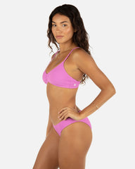 Wave Scrunch Bralette - Orchid