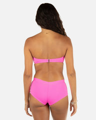 Solid Ring Bandeau - Disco Pink/Maraschino