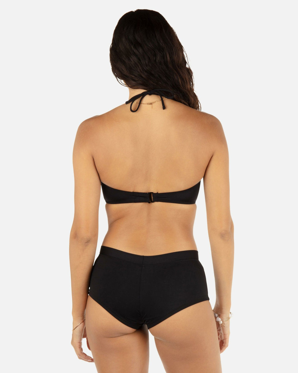 Solid Ring Bandeau - Black