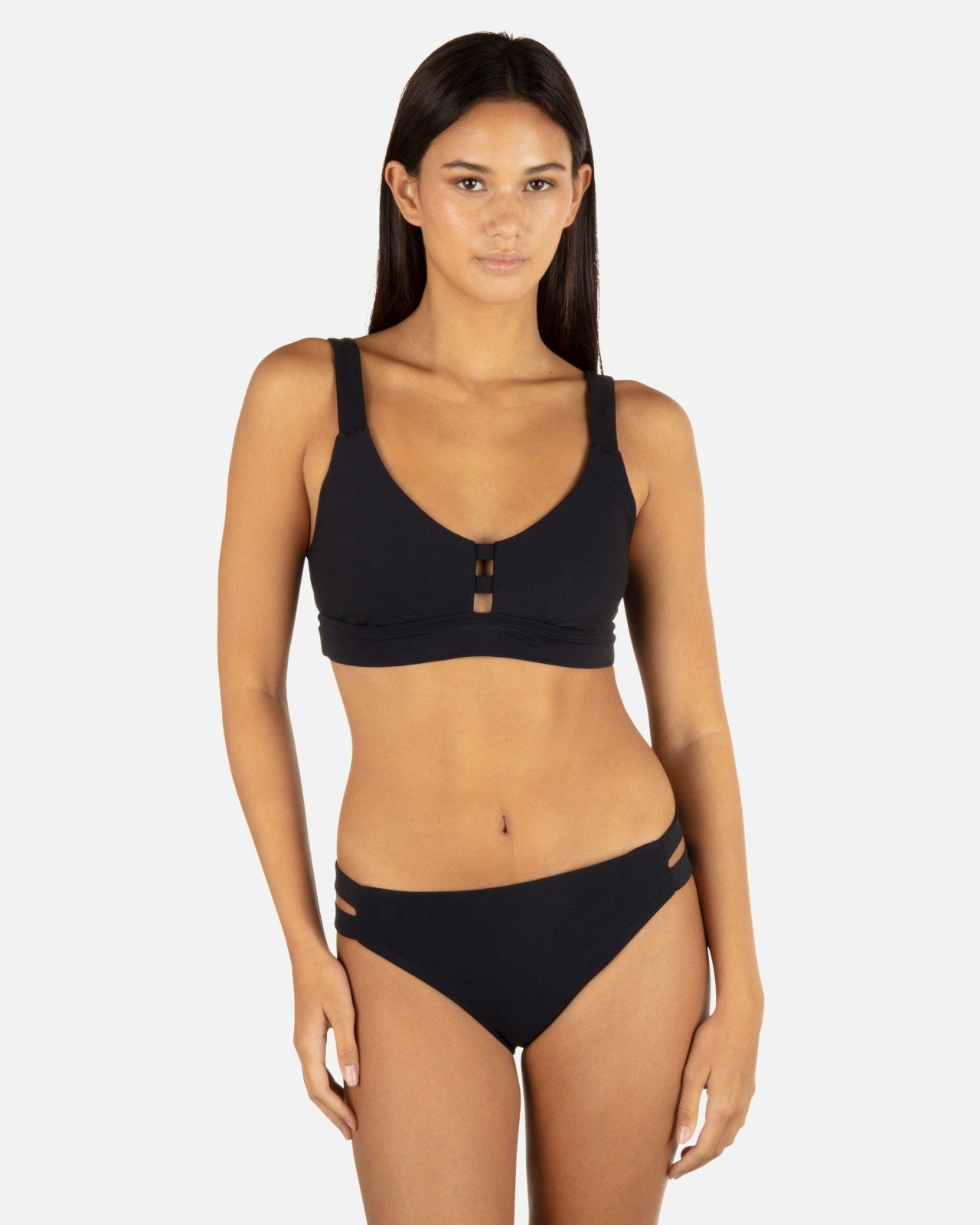 Max Solid Moderate Bottom - Black