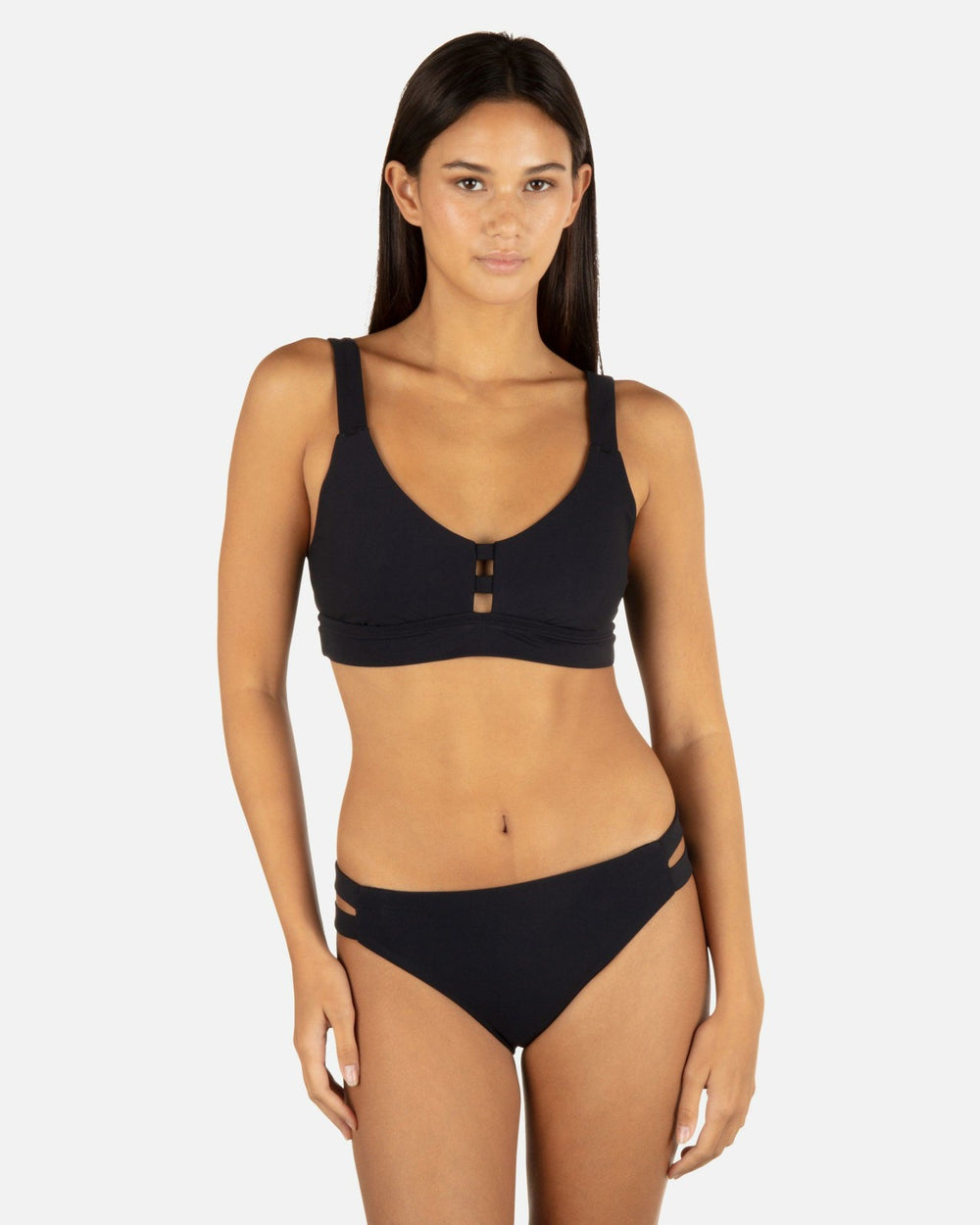 Max Solid Moderate Bottom - Black