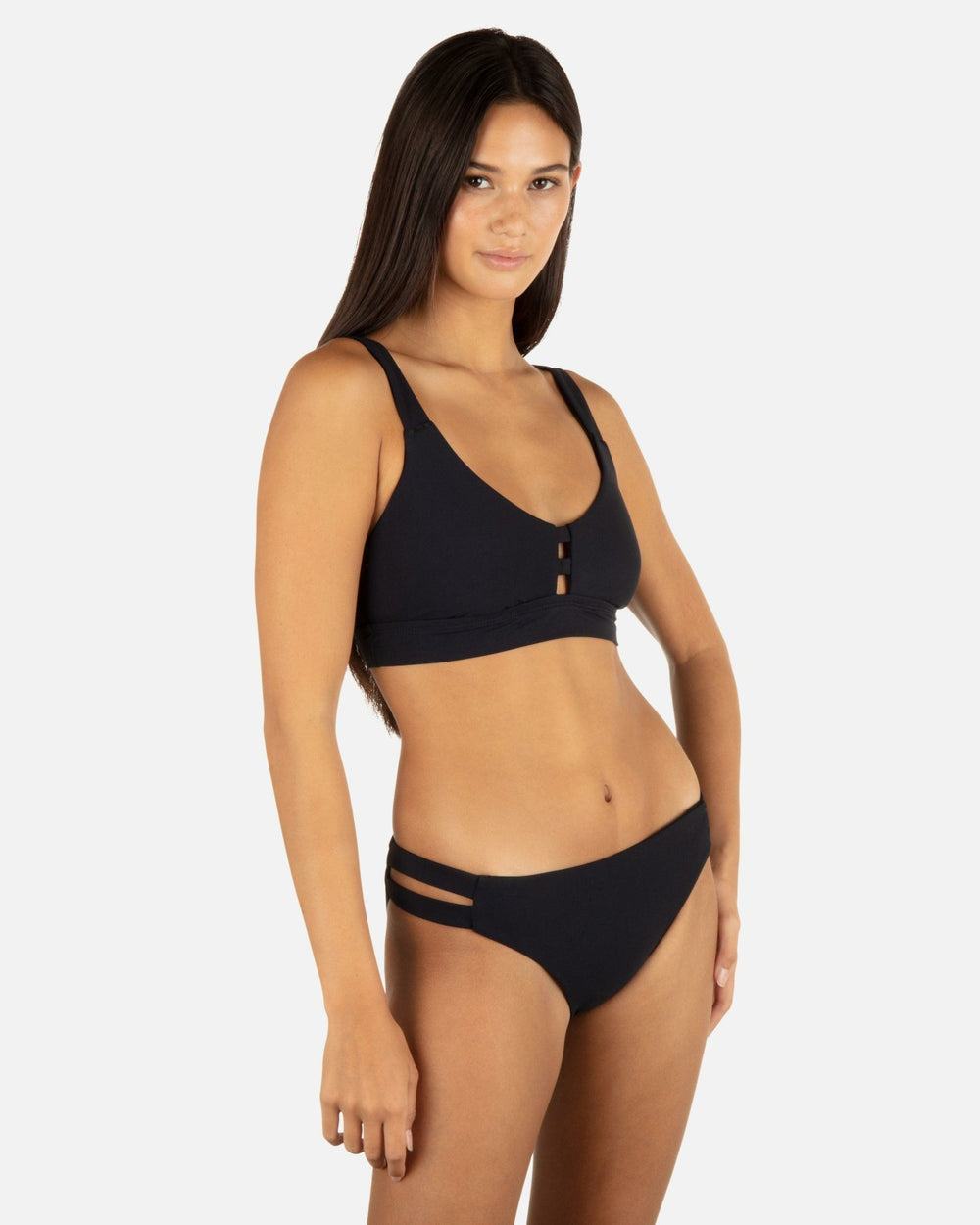 Max Solid Moderate Bottom - Black