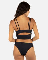 Max Solid Tankini - Black