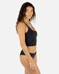Max Solid Tankini - Black