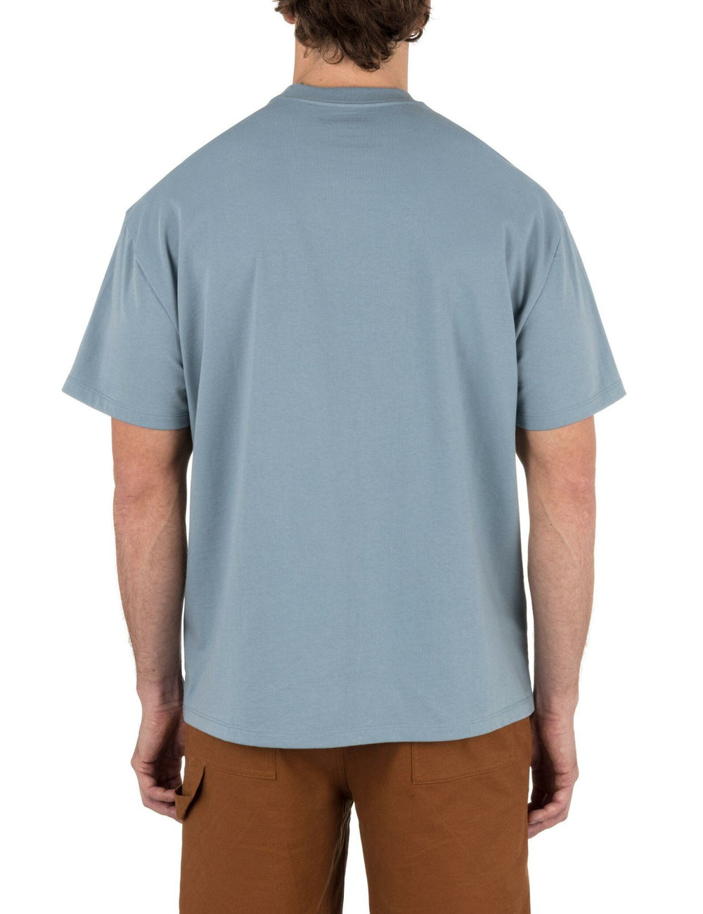 Built Outline Short Sleeve - Worker Blue