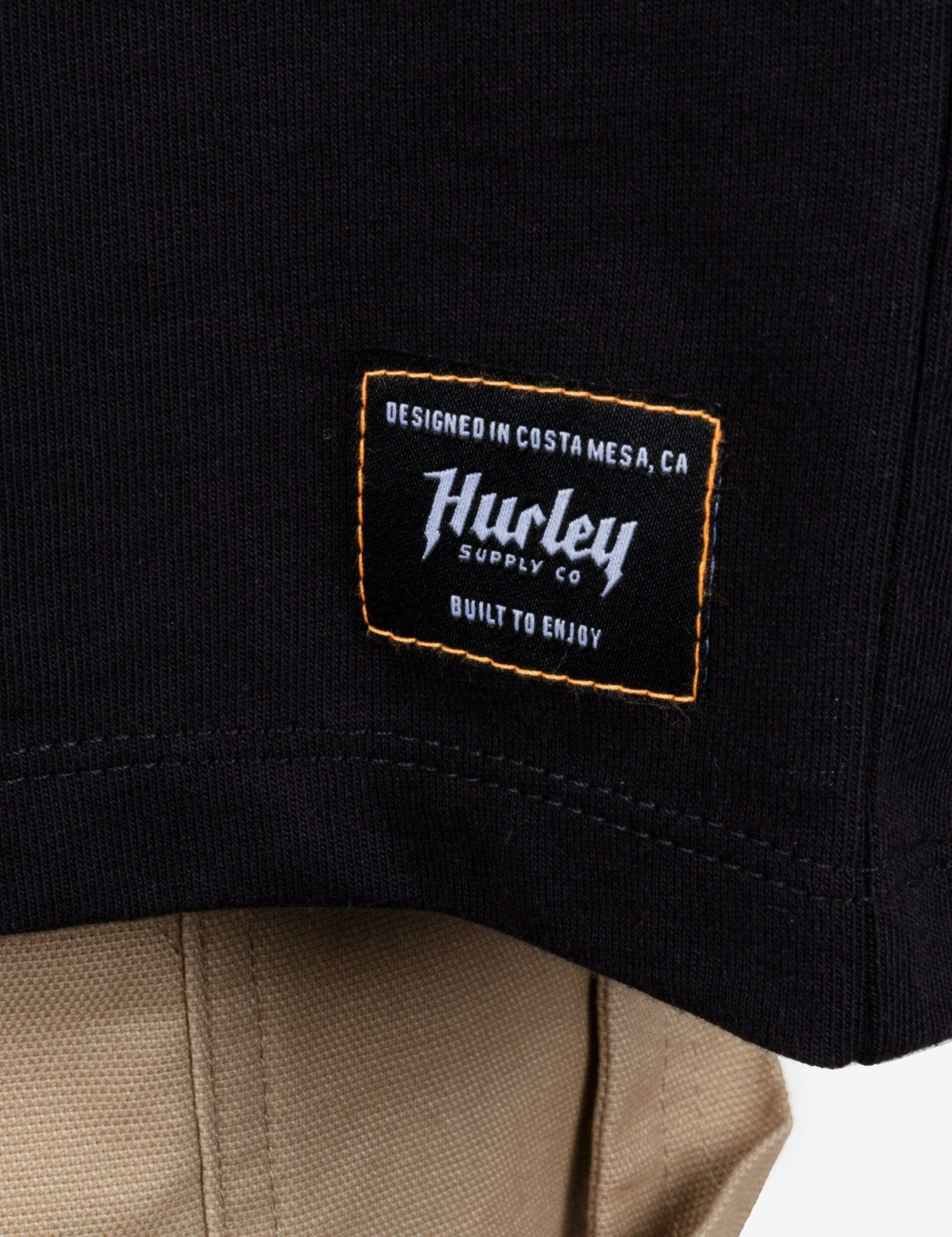 Built Pocket Tee Short Sleeve - Black
