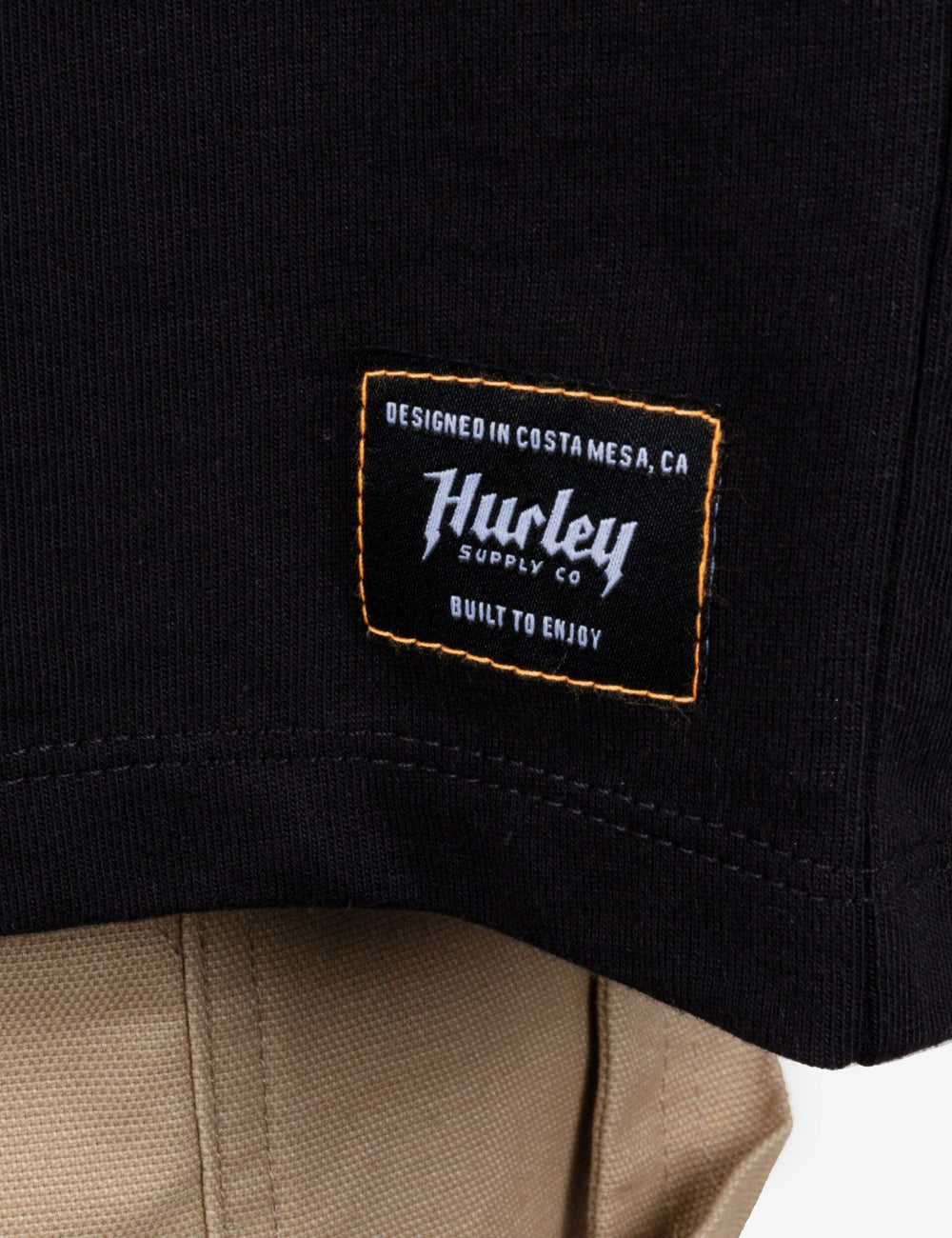 Built Pocket Tee Short Sleeve - Black
