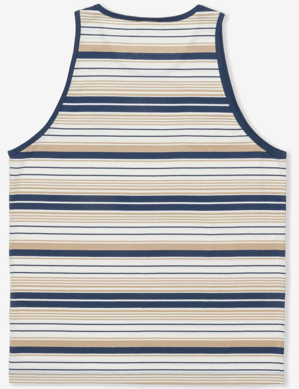 Naturals Stripe Tank - Hazelnut