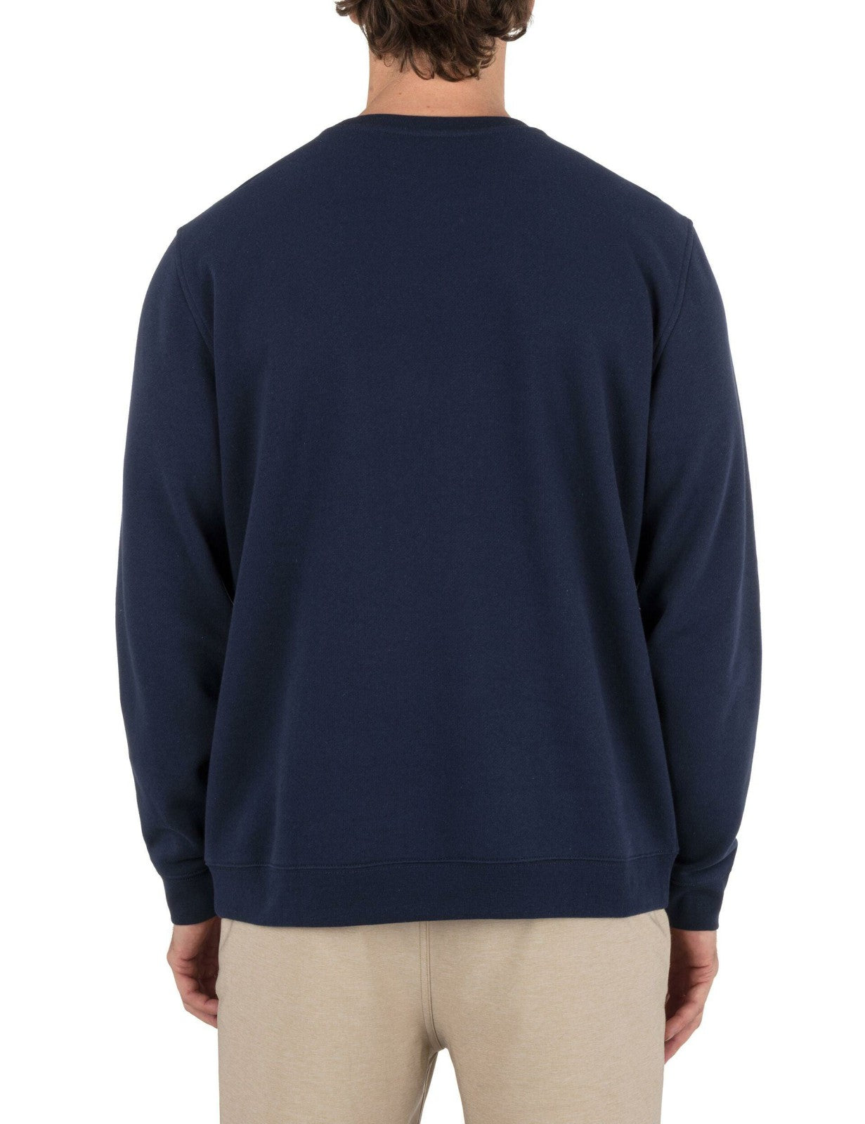 Icon Long Sleeve Crew - Dark Blue