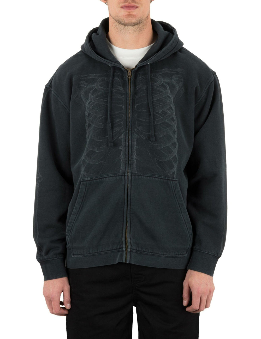 Hurley x Travis Barker Bones Zip Hoodie - Black
