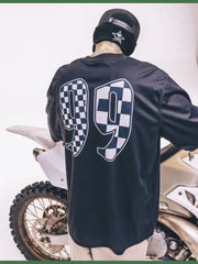 Hurley x Travis Barker Check Out Long Sleeve Jersey - Black