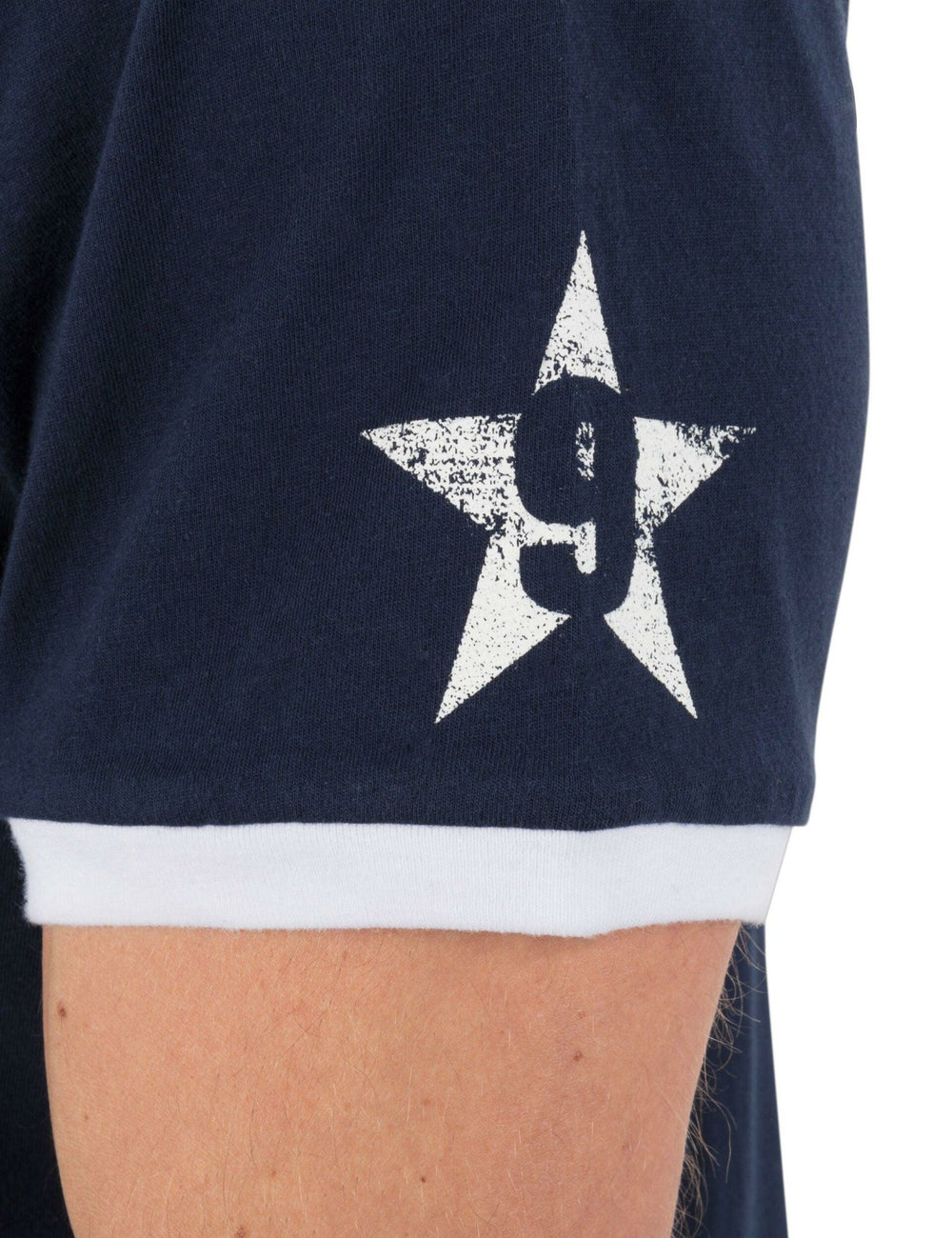 Hurley x Travis Barker Blink Ringer Short Sleeve Tee - Blue