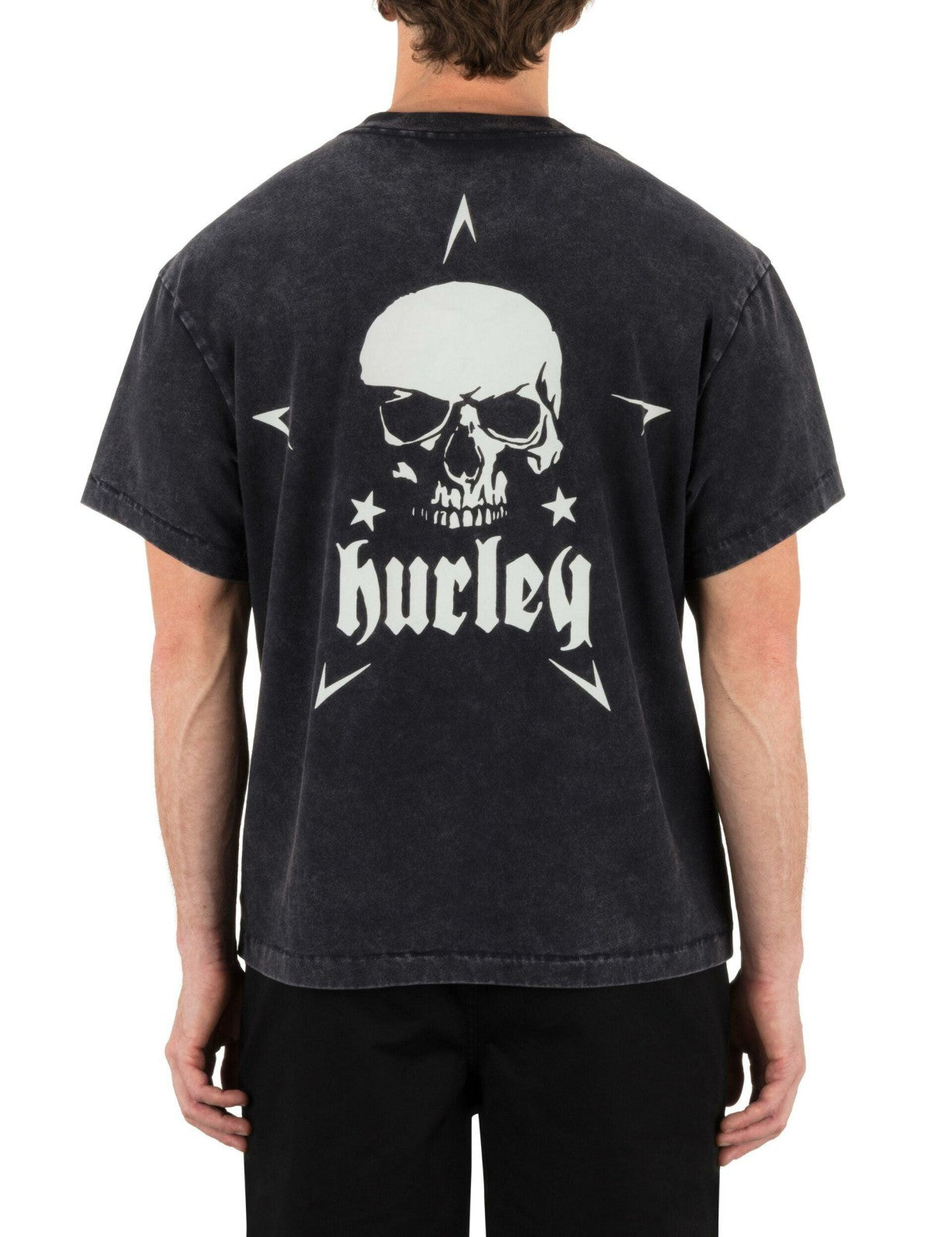Hurley x Travis Barker Skull Island Short Sleeve - Black