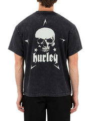 Hurley x Travis Barker Skull Island Short Sleeve - Black
