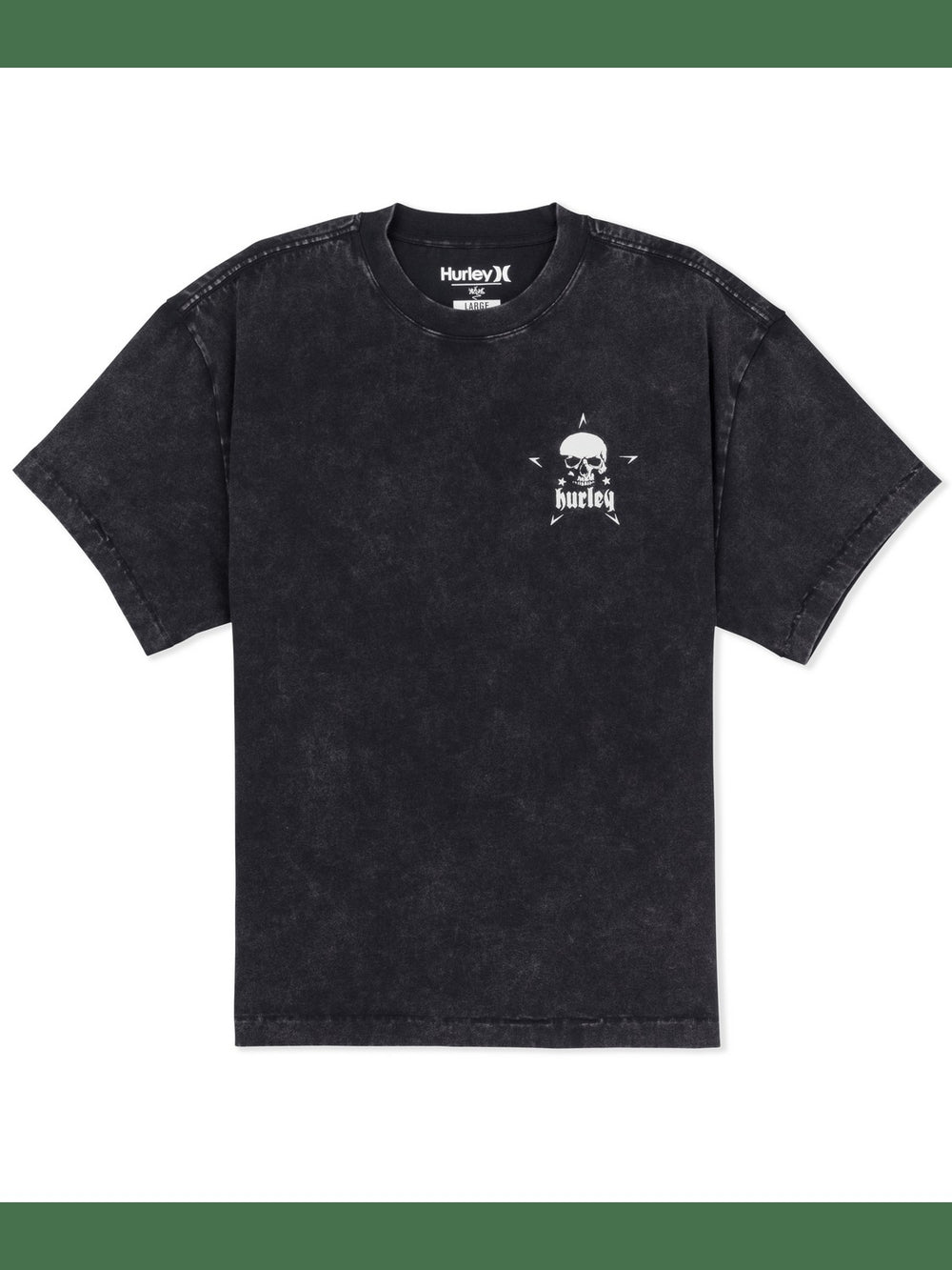 Hurley x Travis Barker Skull Island Short Sleeve - Black