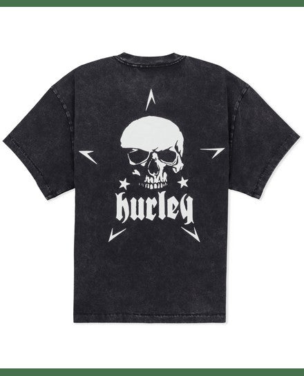 Hurley x Travis Barker Skull Island Short Sleeve - Black