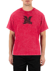 Hurley x Travis Barker Face Death Short Sleeve - Unity Red