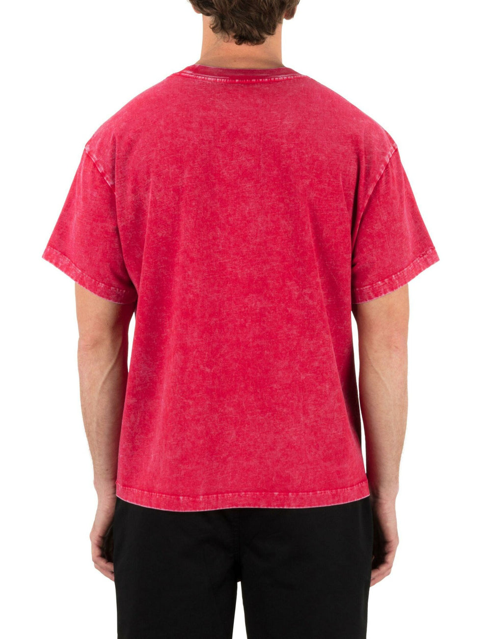 Hurley x Travis Barker Face Death Short Sleeve - Unity Red