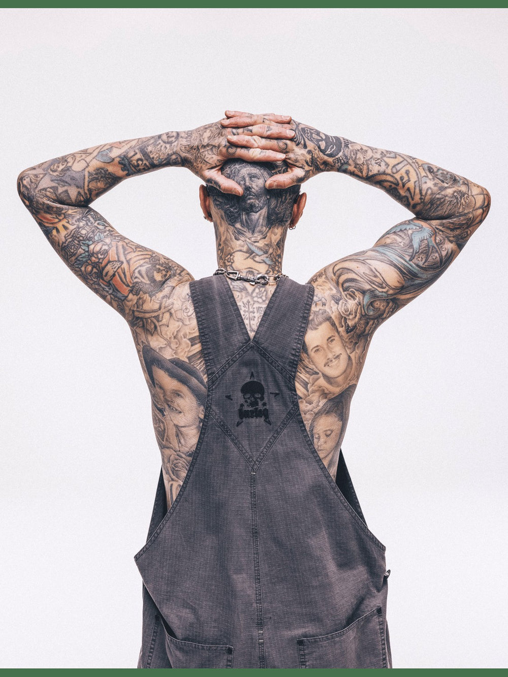 Hurley x Travis Barker Backstage Wide Overall - Black