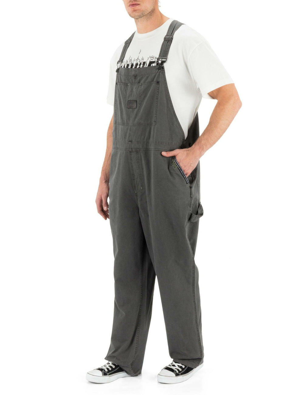 Hurley x Travis Barker Backstage Wide Overall - Black