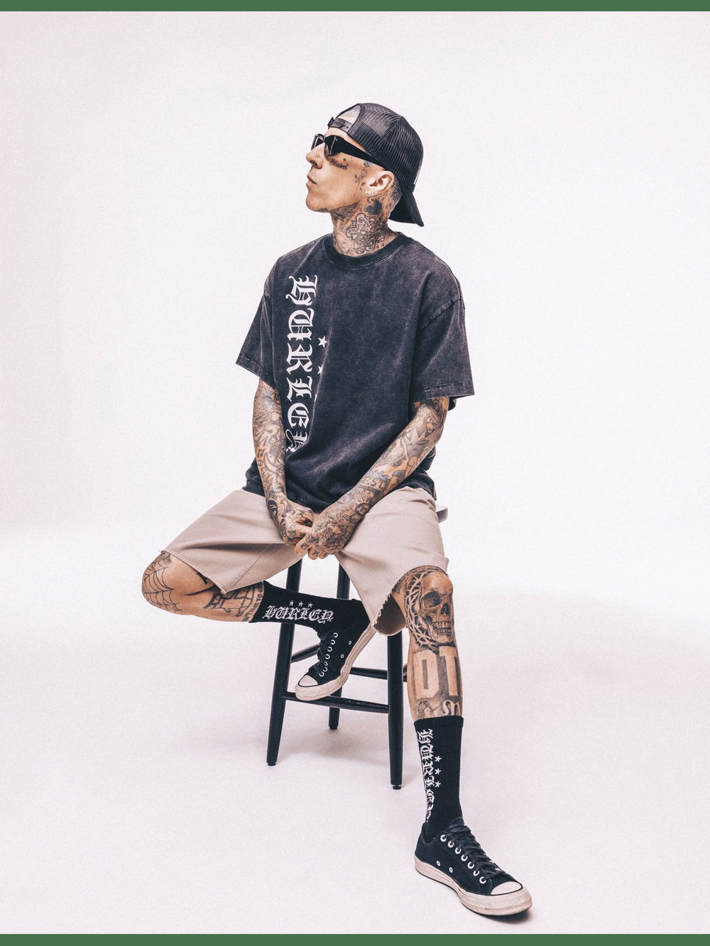 Hurley x Travis Barker Silverlake Chino Walkshort 22" - Khaki