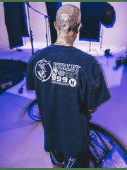 Hurley x Travis Barker Rabbit March Short Sleeve Tee - Blue