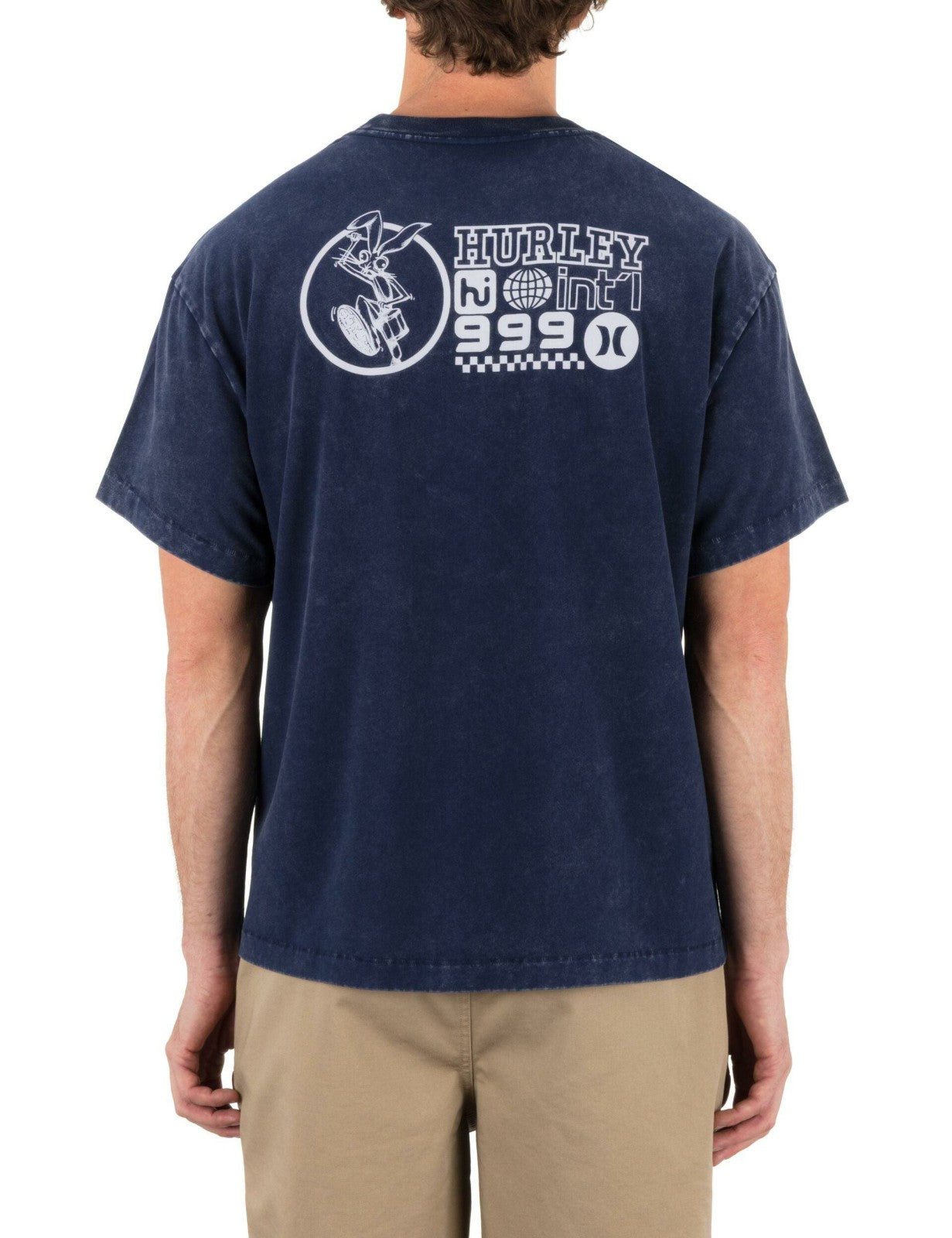 Hurley x Travis Barker Rabbit March Short Sleeve Tee - Blue