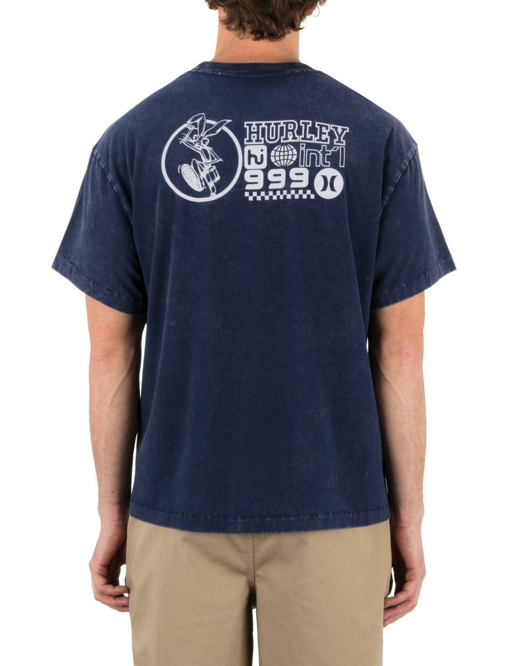 Hurley x Travis Barker Rabbit March Short Sleeve Tee - Blue