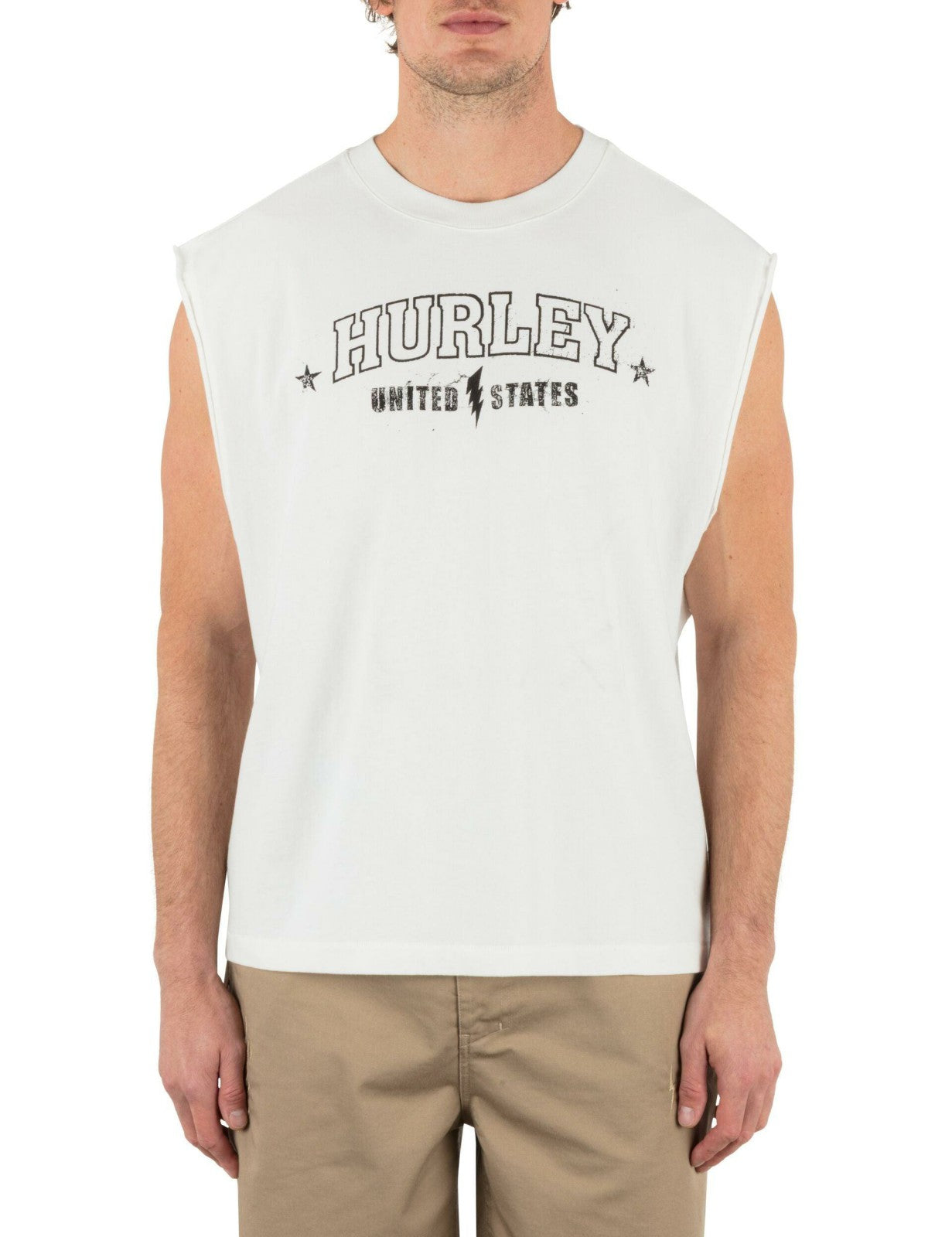 Hurley x Travis Barker Rookie Muscle Tee - White