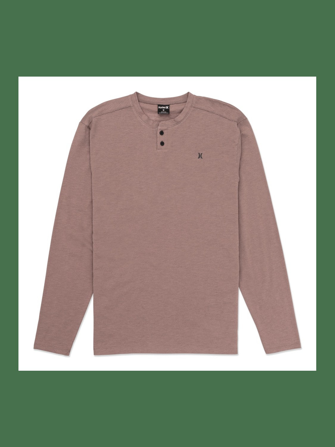 H2O Dri Slub Henley Long Sleeve - Roadside
