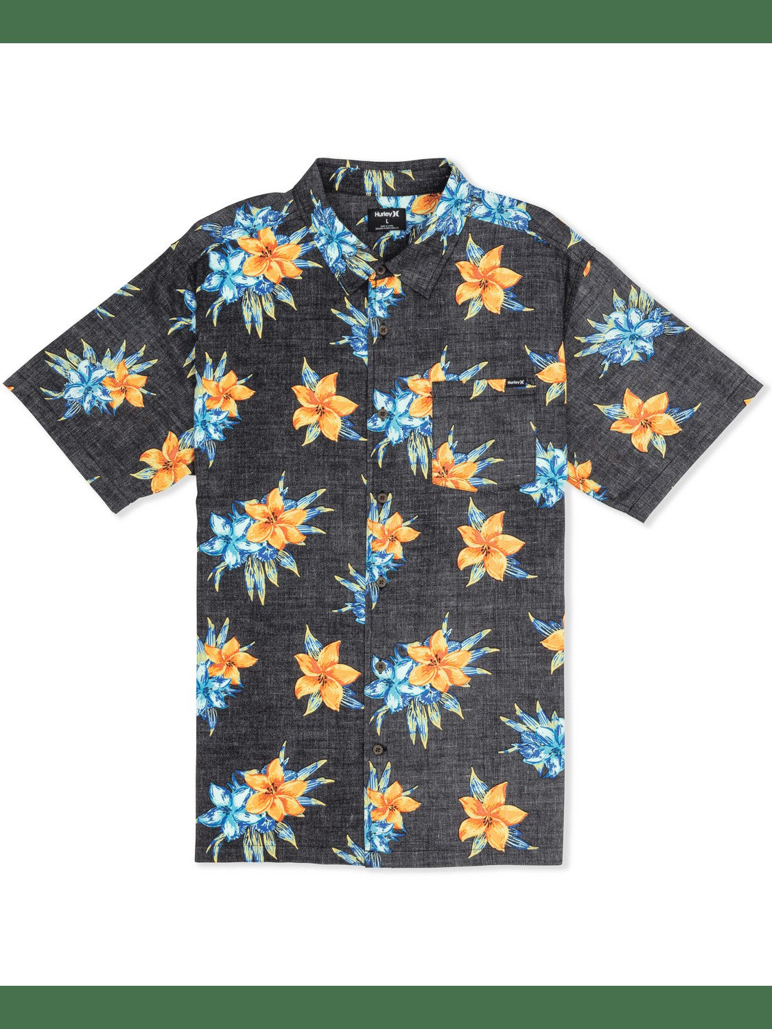 Rincon Short Sleeve Printed Shirt - Black Multi