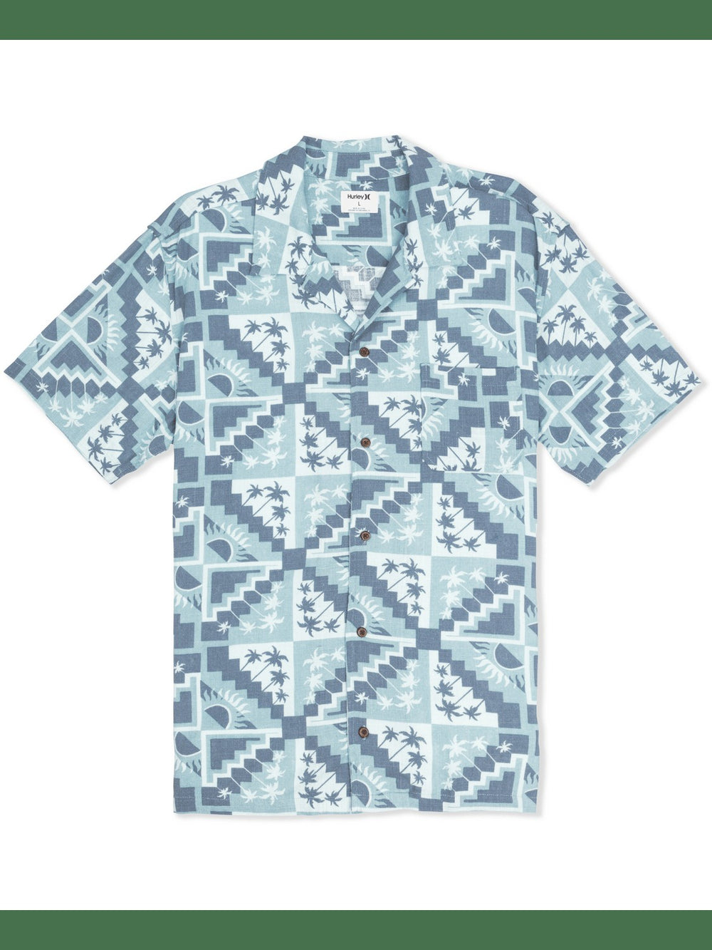 Laguna Camp Short Sleeve Shirt - Khaki Green
