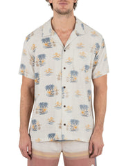 Laguna Camp Short Sleeve Shirt - Fog Grey
