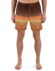 Cannonball Volley Boardshort 17" - Medium Roast