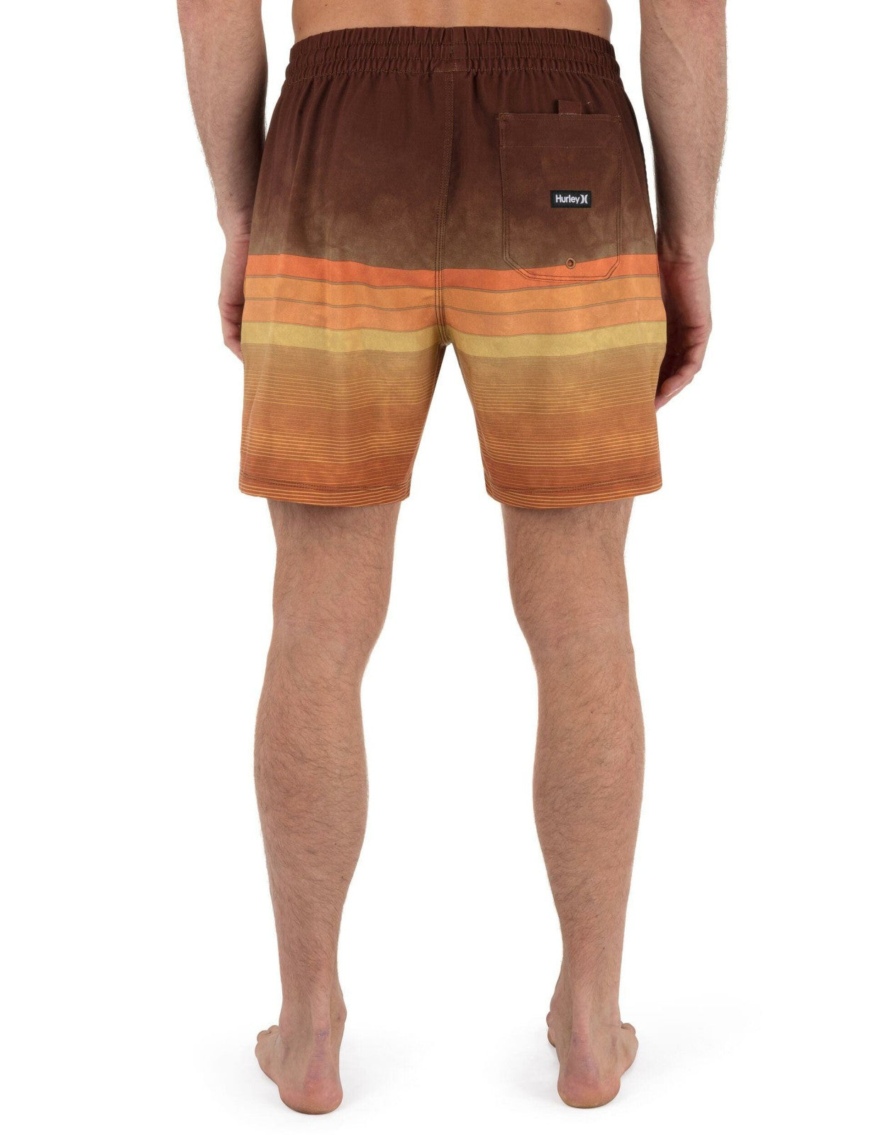 Cannonball Volley Boardshort 17" - Medium Roast