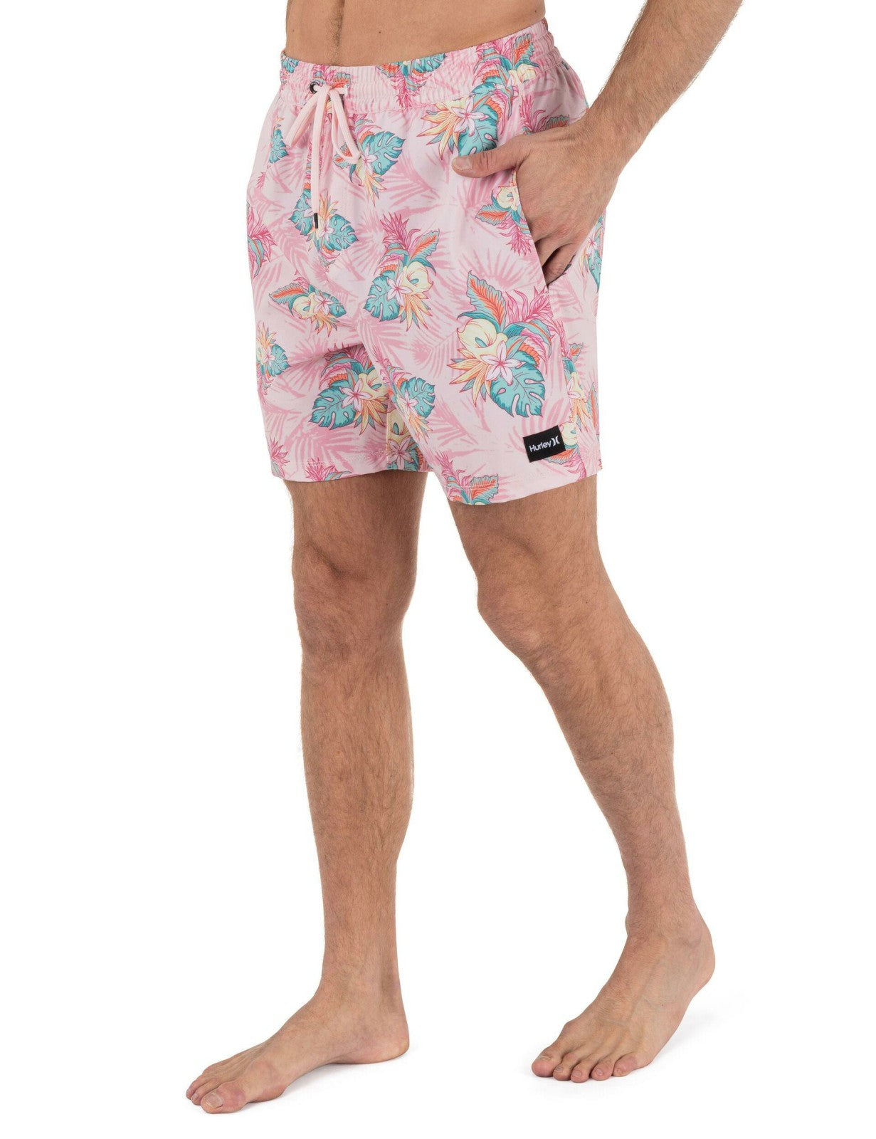 Cannonball Volley Boardshort 17" - Candy Pink