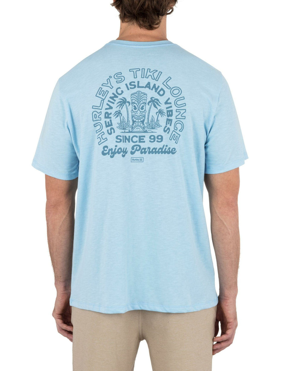 Tiki Slub Short Sleeve - Blue Dream