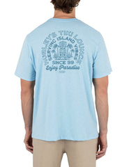 Tiki Slub Short Sleeve - Blue Dream