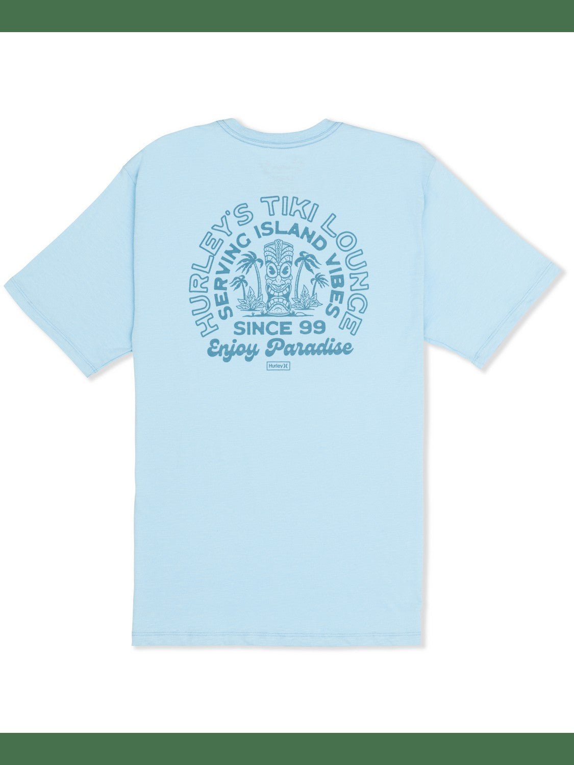 Tiki Slub Short Sleeve - Blue Dream