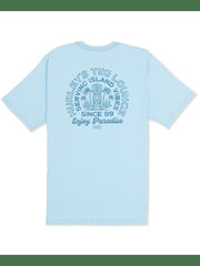 Tiki Slub Short Sleeve - Blue Dream