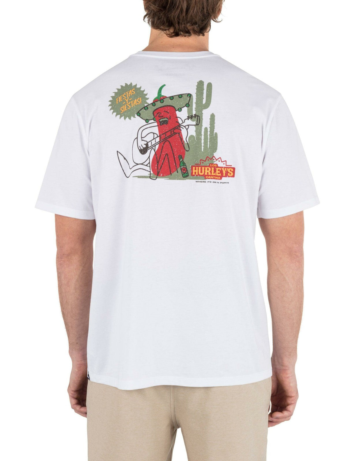 Los Hurleys Short Sleeve - White