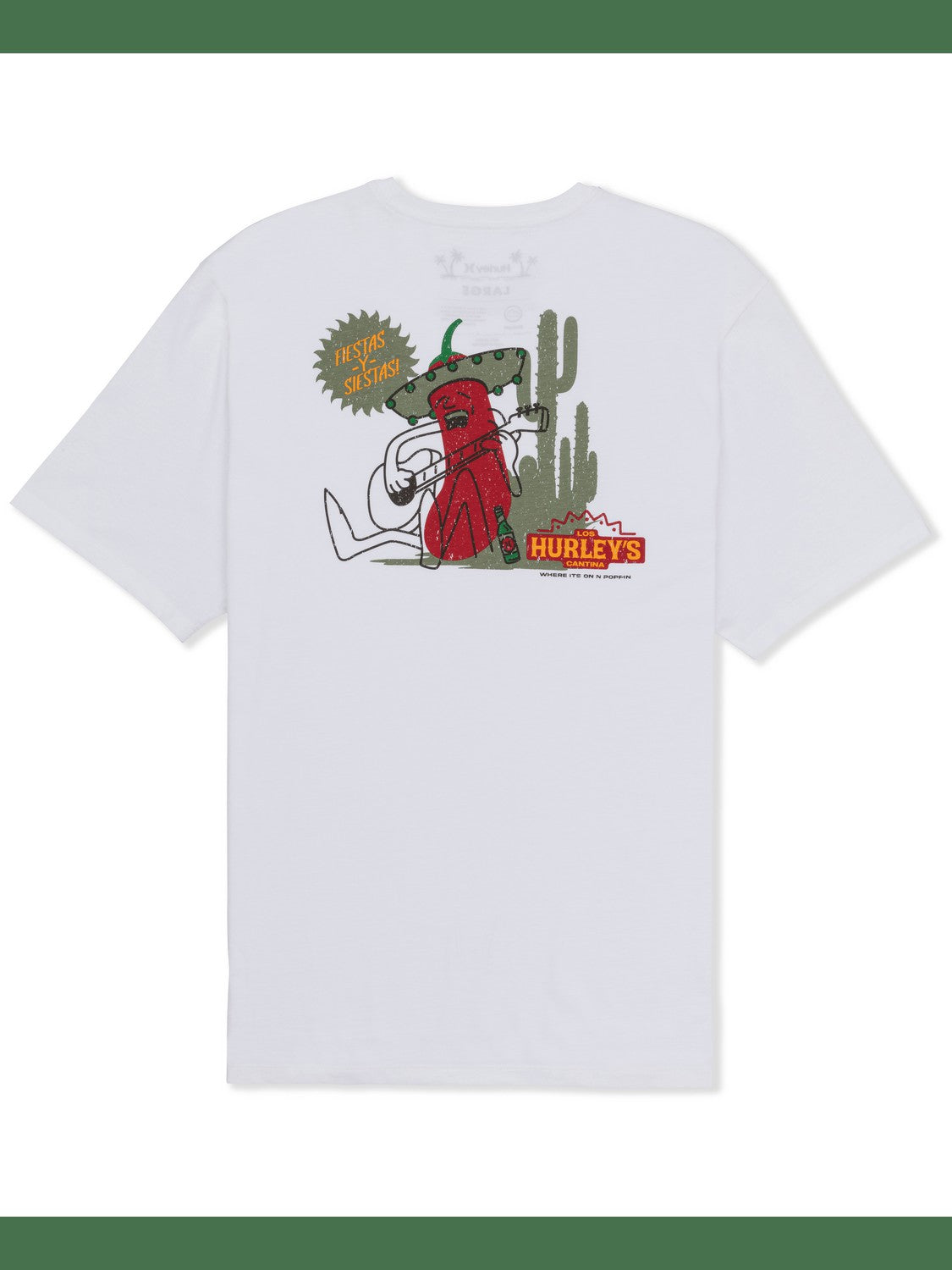 Los Hurleys Short Sleeve - White
