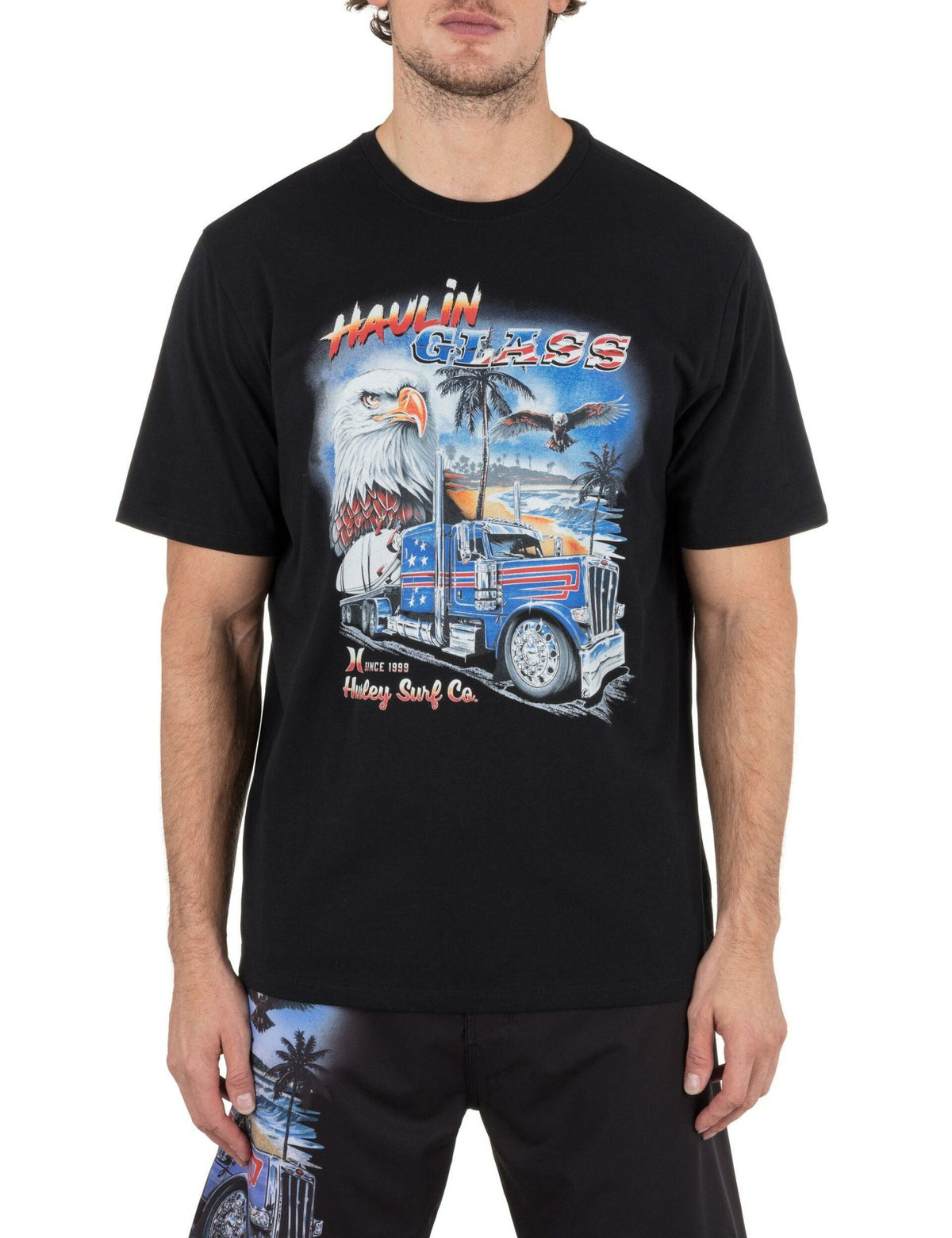 Haulin' Glass Short Sleeve - Black
