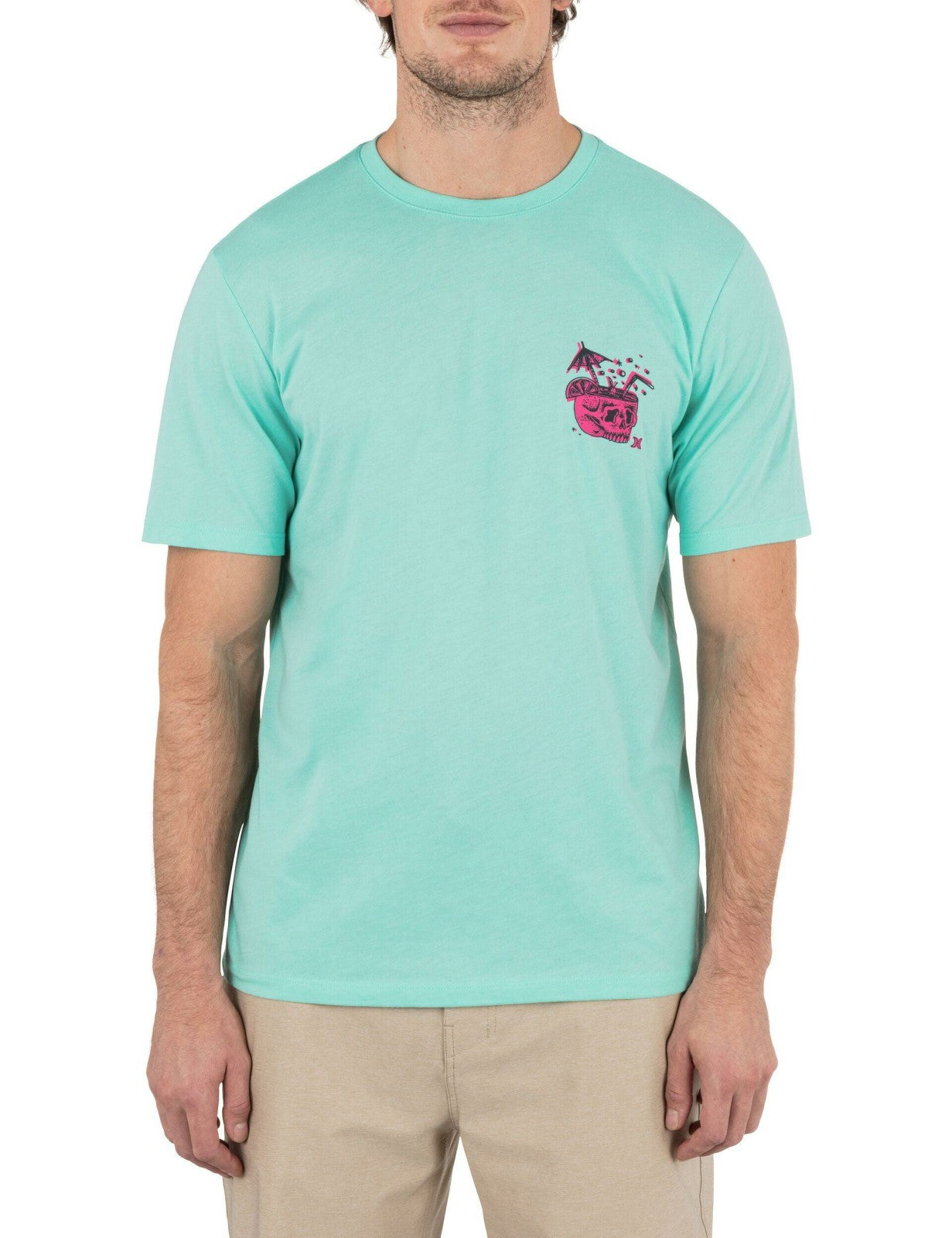 Loungin Short Sleeve - Tropical Mist Heather