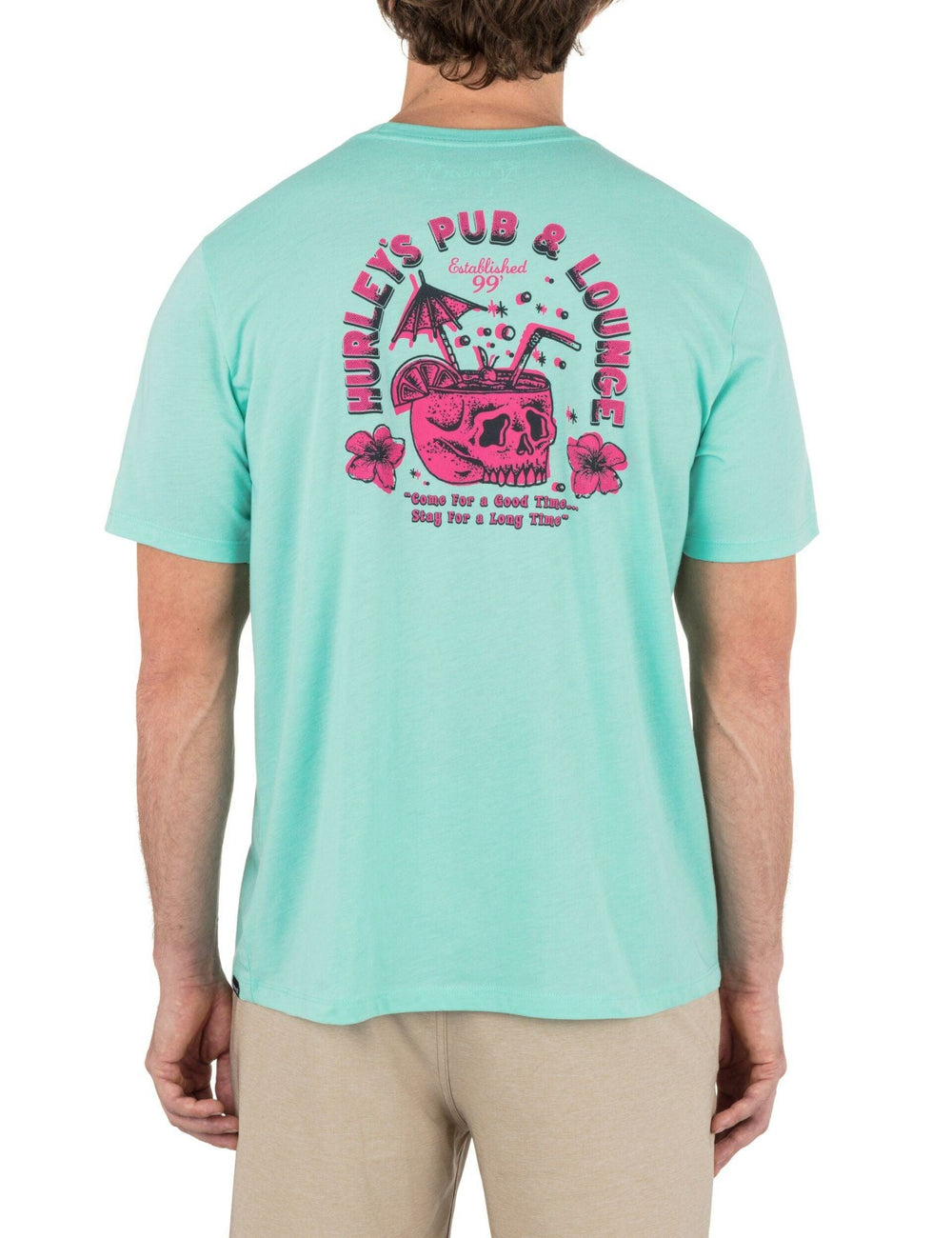 Loungin Short Sleeve - Tropical Mist Heather