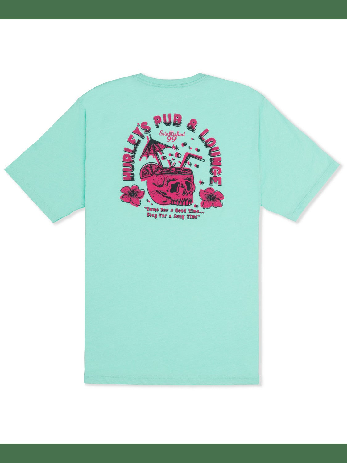 Loungin Short Sleeve - Tropical Mist Heather