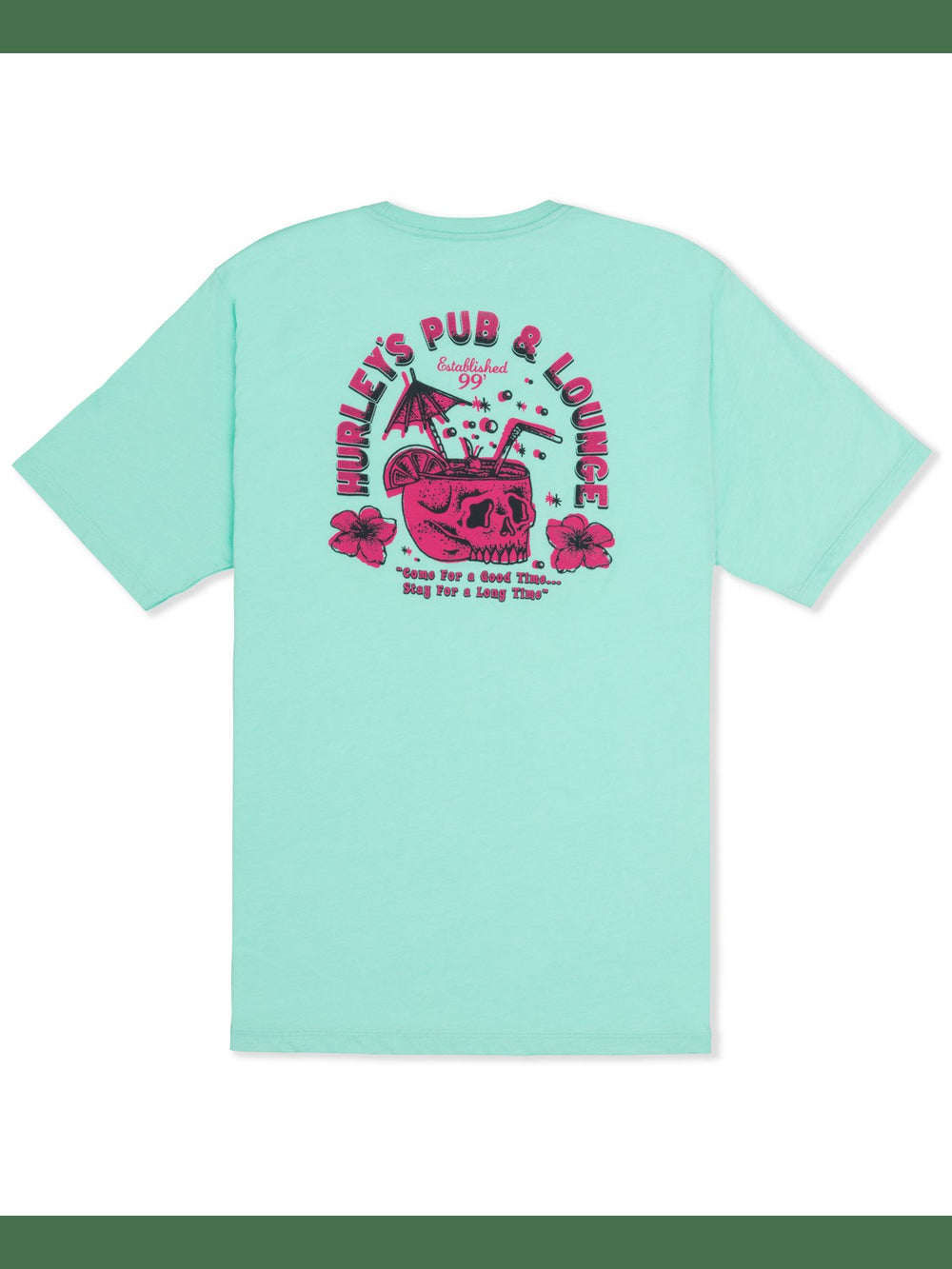 Loungin Short Sleeve - Tropical Mist Heather