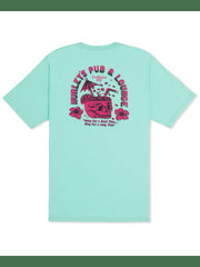 Loungin Short Sleeve - Tropical Mist Heather