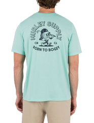 Born to Bogey Short Sleeve - Tropical Mist Heather